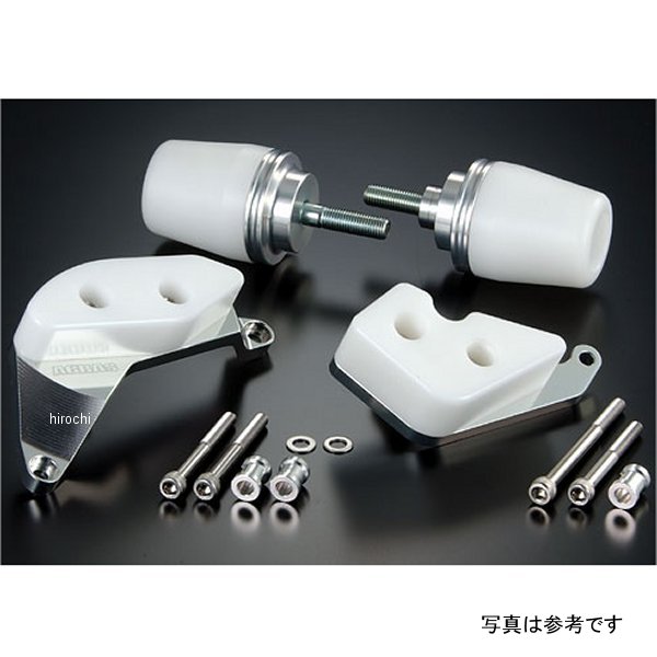 アグラス AGRAS レーシングスライダー 4点セット ロゴ有り 02年-03年 YZF-R1 白