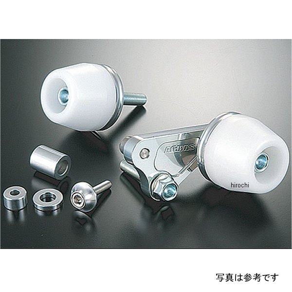 アグラス AGRAS レーシングスライダー フレーム ロゴ無し 03年-05年 YZF-R6 黒