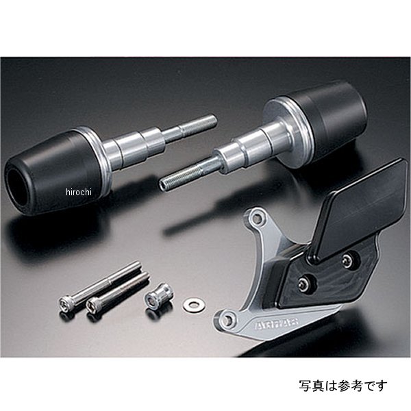 アグラス AGRAS レーシングスライダー フレーム&クラッチ ロゴ無し 04年-06年 YZF-R1 白