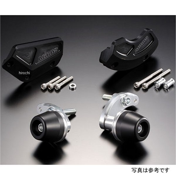 アグラス AGRAS レーシングスライダー 4点セット ロゴ有り 06年-07年 YZF-R6 白