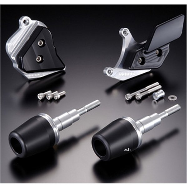 アグラス AGRAS レーシングスライダー 4点セット ロゴ無し FZ1 黒