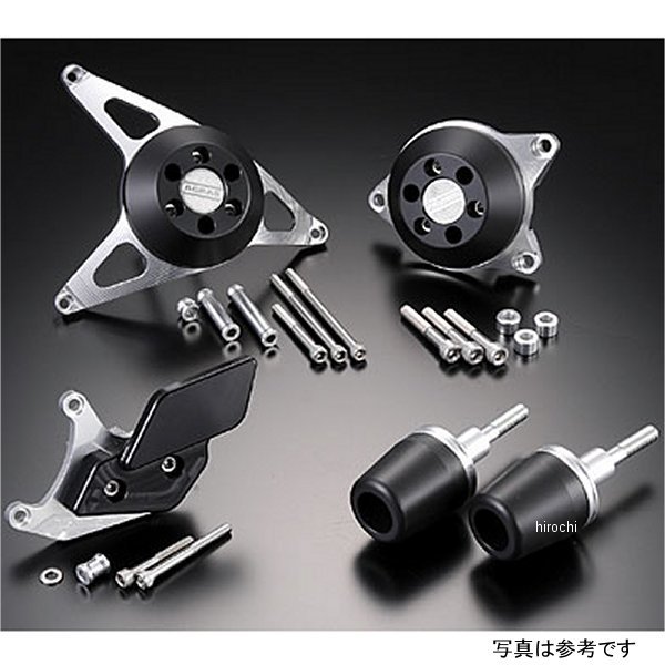 アグラス AGRAS レーシングスライダー 5点セットⅡ ロゴ有り FZ1 黒