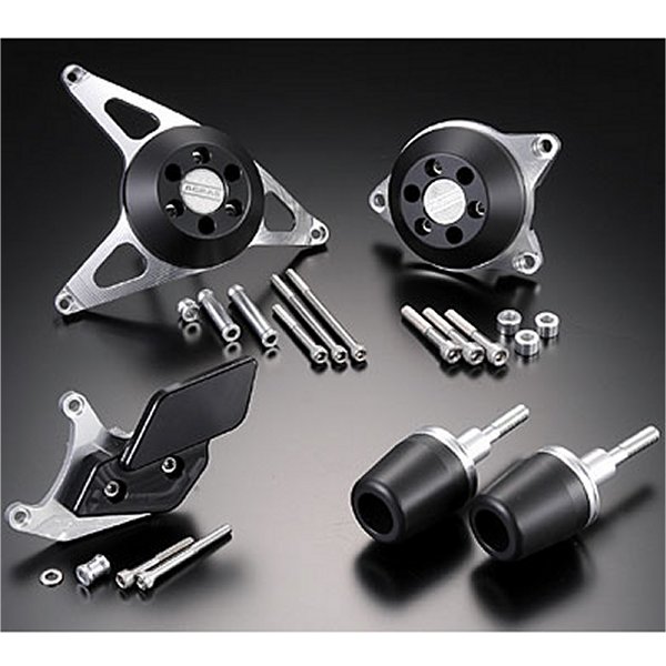 アグラス AGRAS レーシングスライダー 5点セットⅡ ロゴ無し FZ1 黒