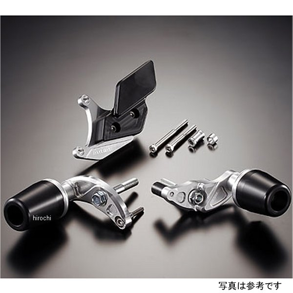 アグラス AGRAS レーシングスライダー フレーム&クラッチ ロゴ有り 07年-08年 YZF-R1 黒