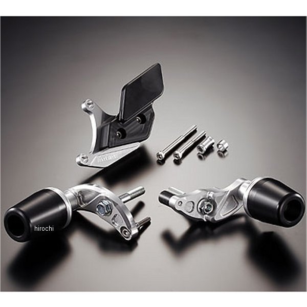 アグラス AGRAS レーシングスライダー フレーム&クラッチ ロゴ無し 07年-08年 YZF-R1 黒