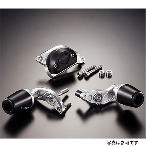 アグラス AGRAS レーシングスライダー フレーム&ジェネレーター ロゴ有り 07年-08年 YZF-R1 黒