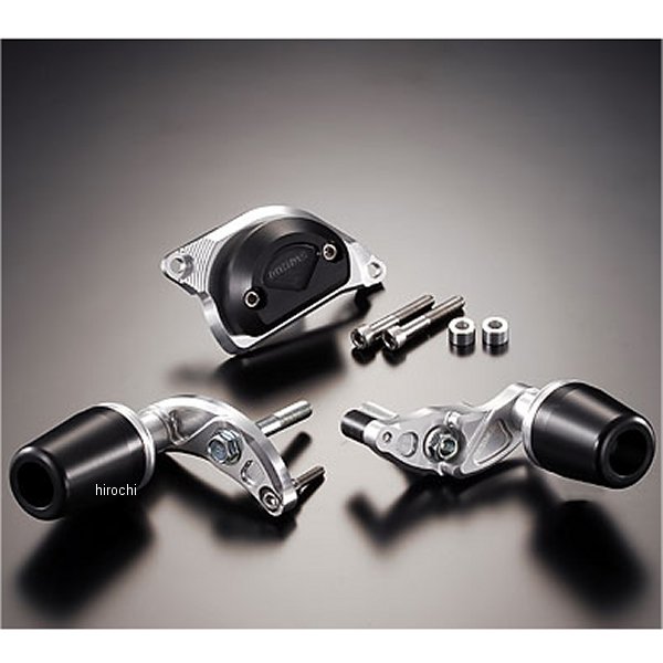 アグラス AGRAS レーシングスライダー フレーム&ジェネレーター ロゴ無し 07年-08年 YZF-R1 黒