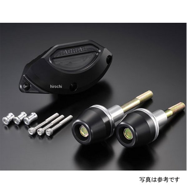 アグラス AGRAS レーシングスライダー フレーム&クランクB ロゴ無し 09年 YZF-R1 白