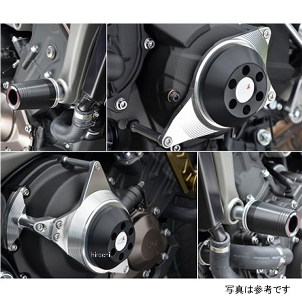 アグラス AGRAS レーシングスライダー 4点セット φ50 ロゴ有り 16年以前 MT-09 白