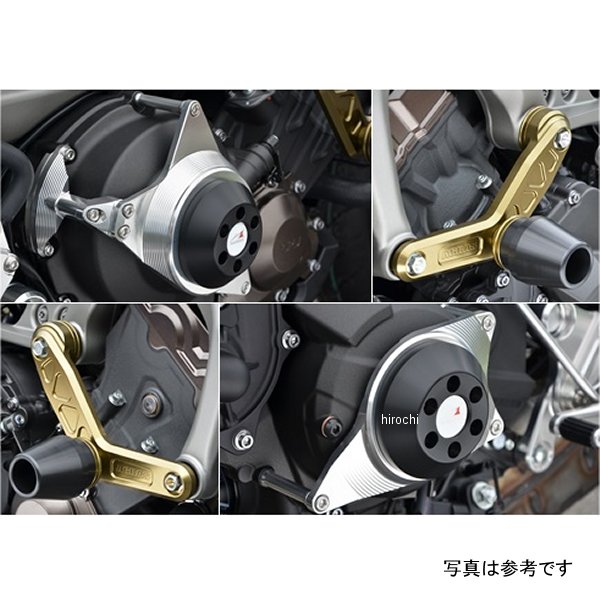 アグラス AGRAS レーシングスライダー 4点セット φ60 ロゴ有り 16年以前 MT-09 白