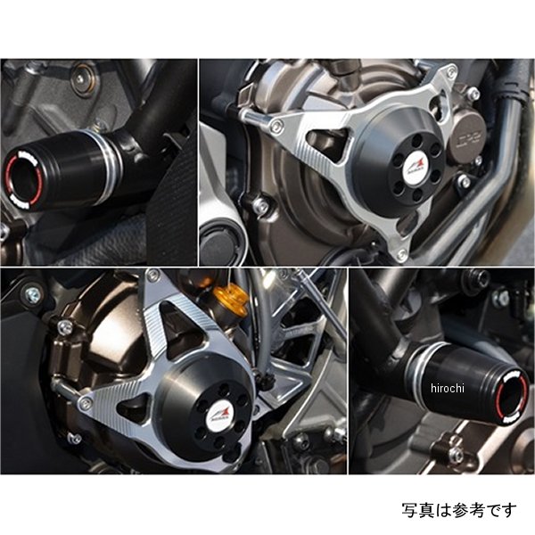 アグラス AGRAS レーシングスライダー 4点セット φ50 ロゴ無し MT-07 白