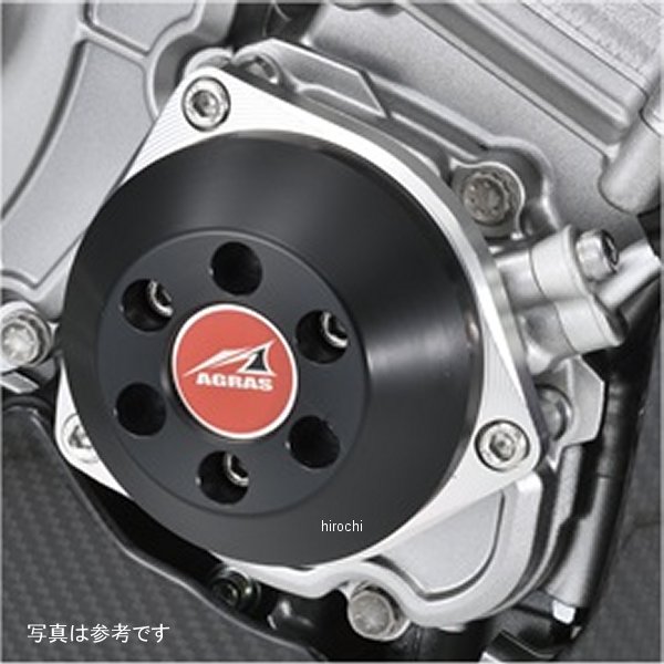 アグラス AGRAS レーシングスライダー クランク 15年 YZF-R1/M 黒