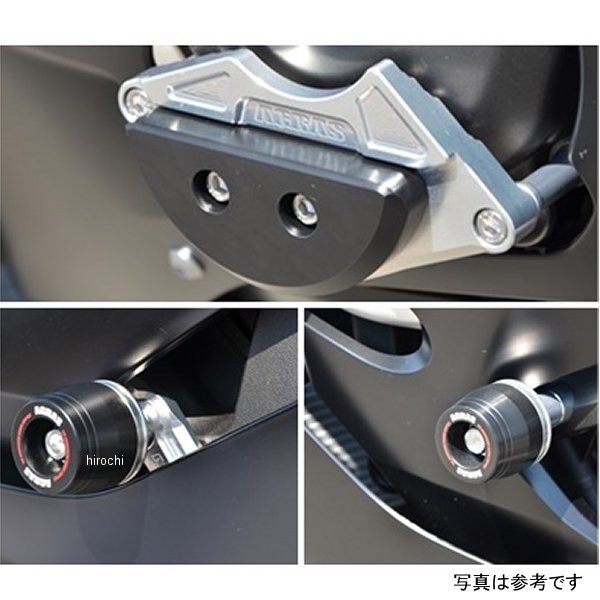 アグラス AGRAS レーシングスライダー フレーム&ジェネレーター ロゴ有り 17年以降 YZF-R6 白