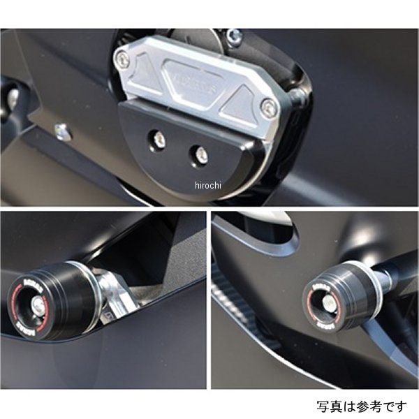 アグラス AGRAS レーシングスライダー フレーム&クランクR ロゴ有り 17年以降 YZF-R6 白