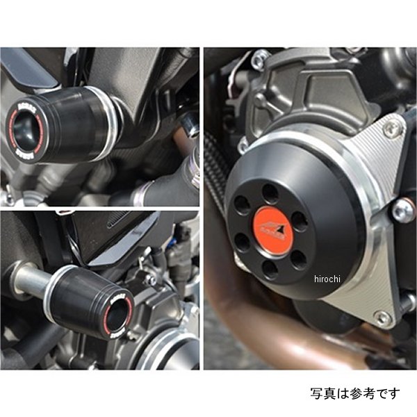 アグラス AGRAS レーシングスライダー フレームφ50&ジェネレーター ロゴ有り MT-10/SP 黒