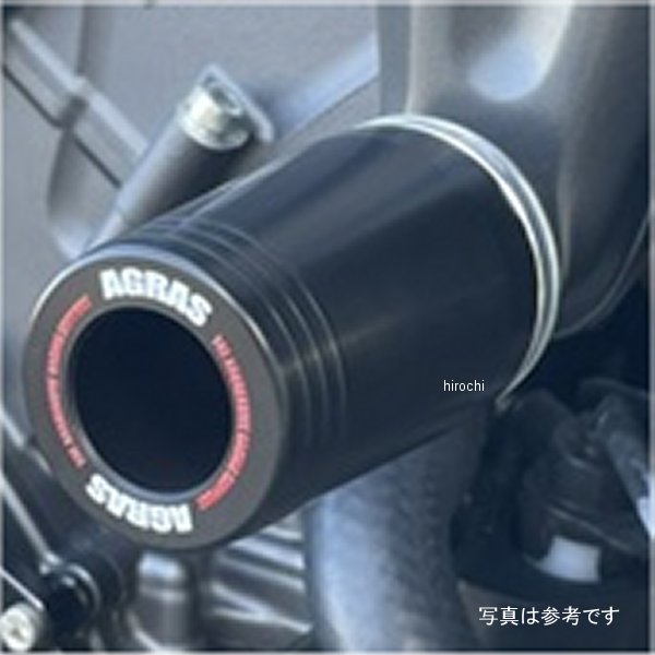 アグラス AGRAS レーシングスライダー フレームタイプ φ50 ロゴ有り 21年以降 MT-09 白