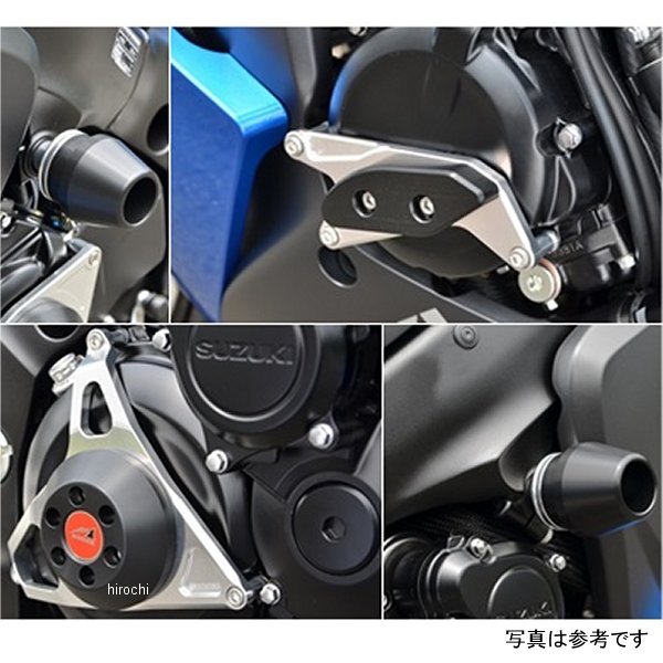 レーシングスライダー 4点セットA φ60 ロゴ無し GSX-S1000/F 黒