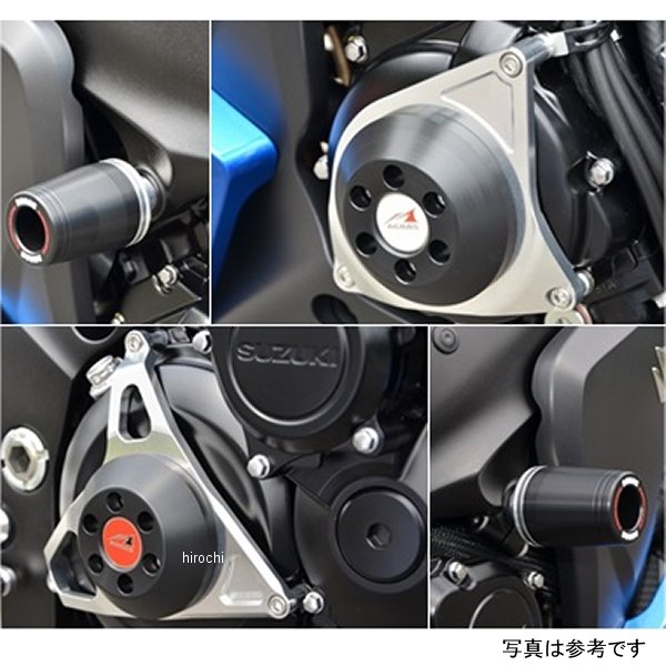 レーシングスライダー 4点セットC φ50 ロゴ無し GSX-S1000/F 白