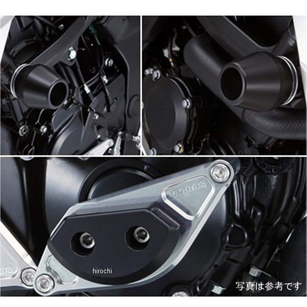 レーシングスライダー フレームφ60&右 ロゴ無し GSX-S750 白