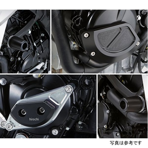 レーシングスライダー 4点セットB φ50 ロゴ無し GSX-S750 白