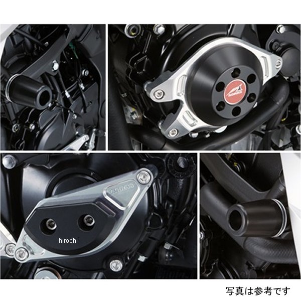 レーシングスライダー 4点セットC φ50 ロゴ無し GSX-S750 黒