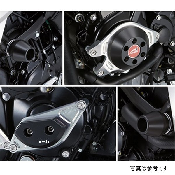 レーシングスライダー 4点セットC φ60 ロゴ無し GSX-S750 白