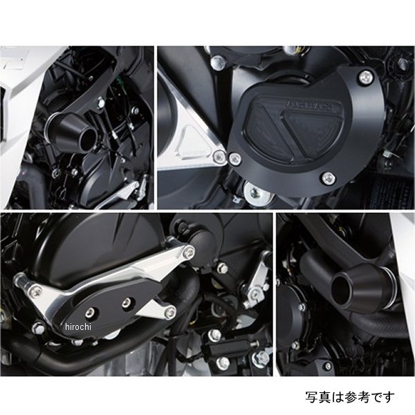 レーシングスライダー 4点セットA φ60 ロゴ無し GSX-S750 白