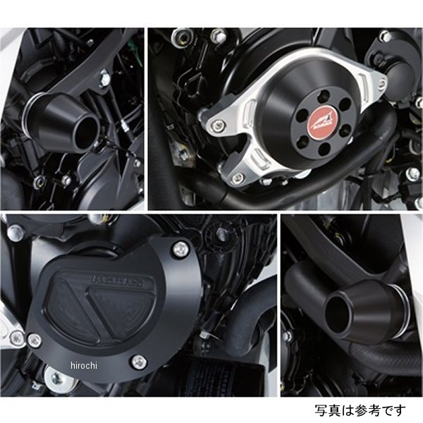 レーシングスライダー 4点セットC φ60 ロゴ有り GSX-S750 黒