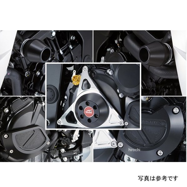 レーシングスライダー 5点セットB φ60 ロゴ無し GSX-S750 黒