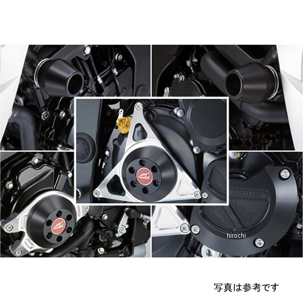 レーシングスライダー 5点セットC φ60 ロゴ有り GSX-S750 白