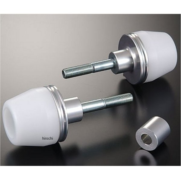 レーシングスライダー フレーム ロゴ無し 03年-04年 GSX-R1000 白