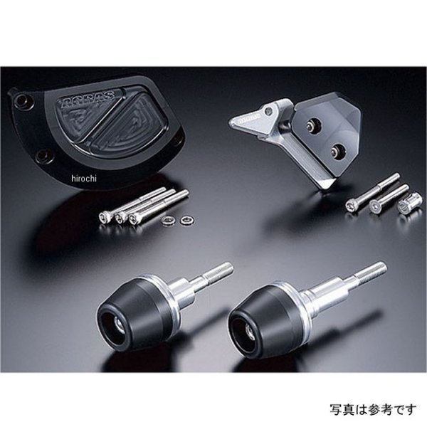 レーシングスライダー 4点セットB ロゴ有り 05年-06年 GSX-R1000 黒