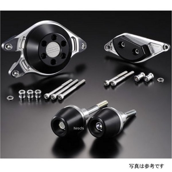 レーシングスライダー 4点セットC ロゴ有り GSR400、GSR600 黒