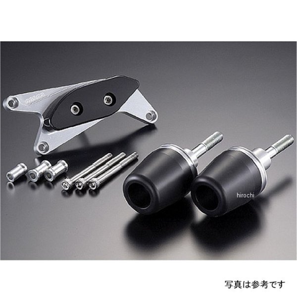 レーシングスライダー フレーム&ジェネレーターA ロゴ有り 07年-08年 GSX-R1000 白