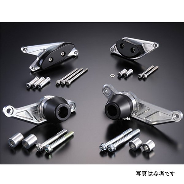 レーシングスライダー 4点セット ロゴ無し B-KING 白