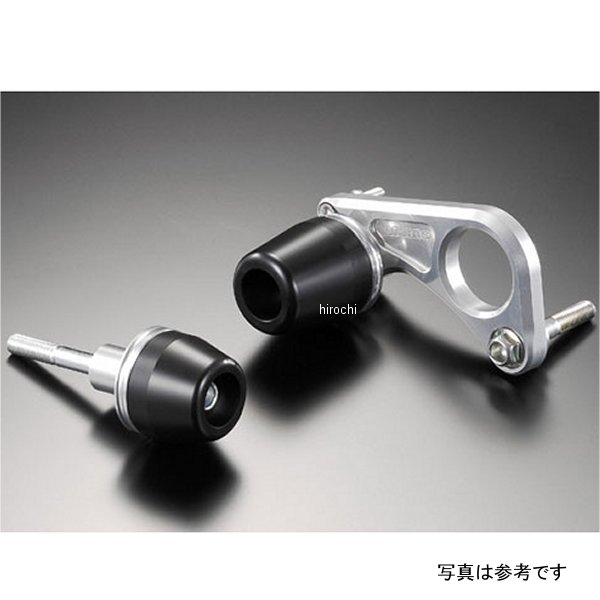 レーシングスライダー フレーム ロゴ有り 08年-09年 GSX-R750 黒