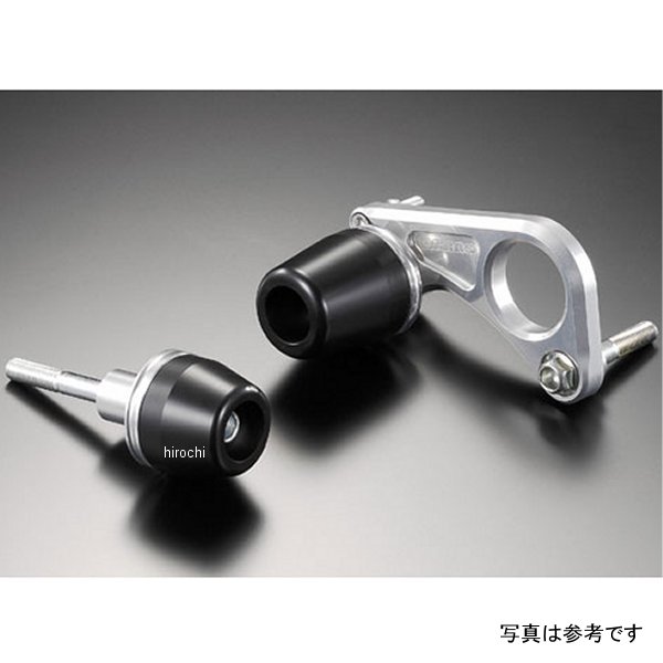 レーシングスライダー フレーム ロゴ有り 08年-09年 GSX-R600 黒