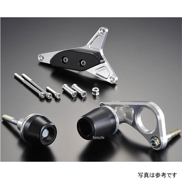 レーシングスライダー フレーム&ジェネレーター ロゴ無し 08年-09年 GSX-R600 白