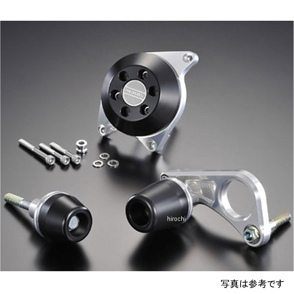 レーシングスライダー フレーム&クラッチ ロゴ無し 08年-09年 GSX-R600 白