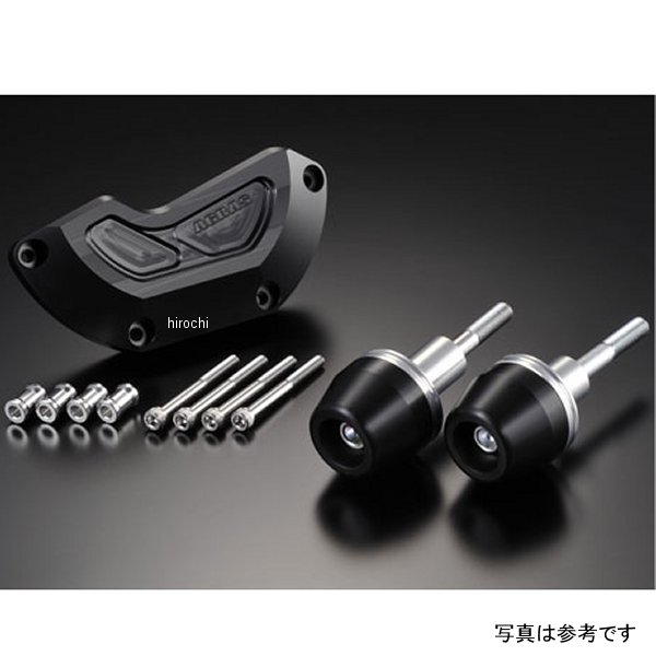 レーシングスライダー フレーム&ジェネレーターB ロゴ有り 09年-10年 GSX-R1000 白