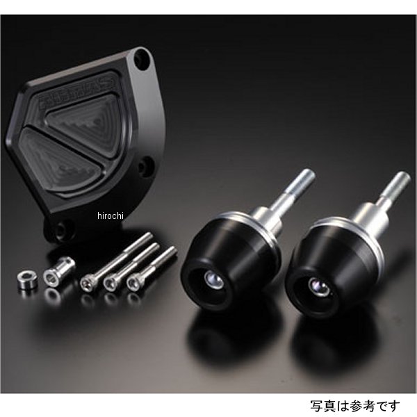 レーシングスライダー フレーム&クラッチB ロゴ無し 09年-10年 GSX-R1000 白