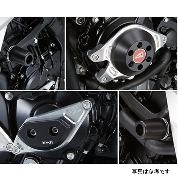 レーシングスライダー 4点セットA/C φ50 ロゴ無し 11年以降 GSR750 黒