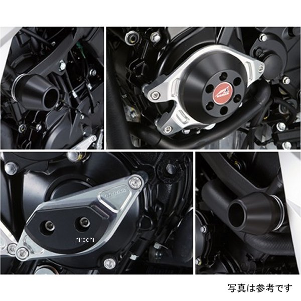 レーシングスライダー 4点セットA/Cφ60 ロゴ無し 11年以降 GSR750 黒