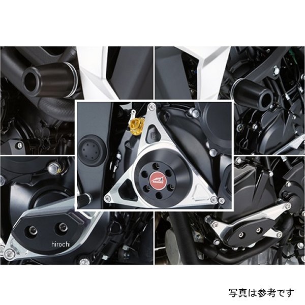 レーシングスライダー 5点セットA/A タイプ2 φ50 ロゴ有り 11年以降 GSR750 黒