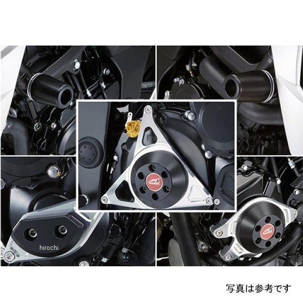 レーシングスライダー 5点セットA/C タイプ2 φ50 ロゴ有り 11年以降 GSR750 黒