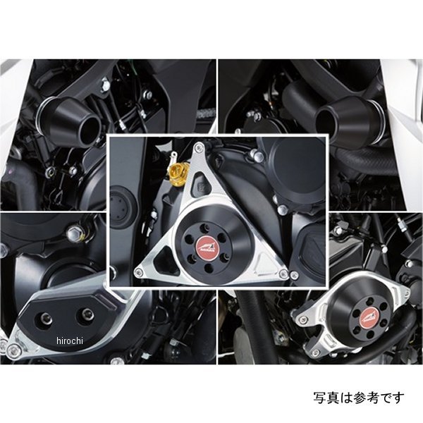 レーシングスライダー 5点セットA/C タイプ2 φ60 ロゴ有り 11年以降 GSR750 黒