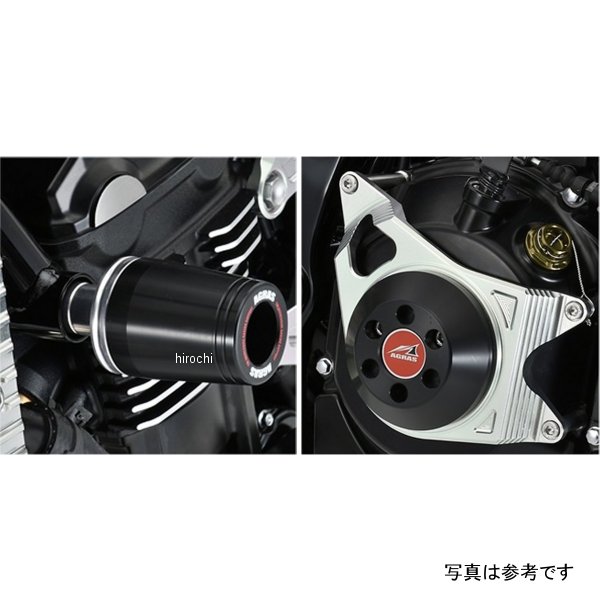 レーシングスライダー フレームφ50&クラッチA ロゴ無し 20年以前 Z900RS 白