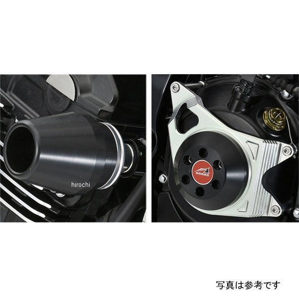 レーシングスライダー フレームφ60&クラッチA ロゴ無し 20年以前 Z900RS 黒