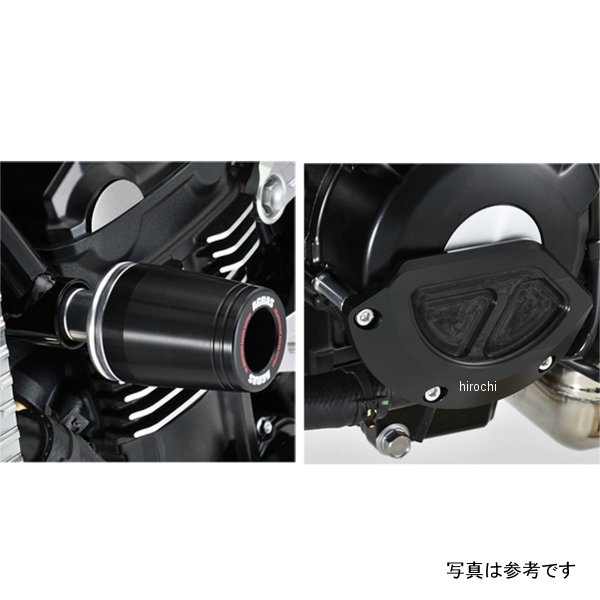 レーシングスライダー フレームφ50&ジェネレーターB ロゴ無し 20年以前 Z900RS 白