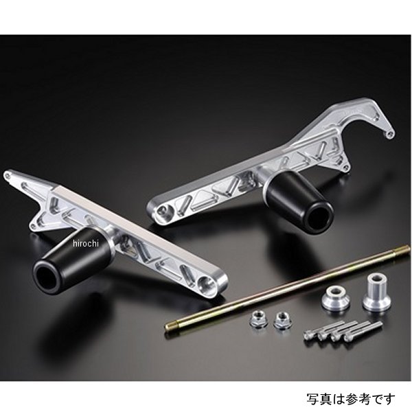 レーシングスライダー フレーム ロゴ有り Ninja250R 黒